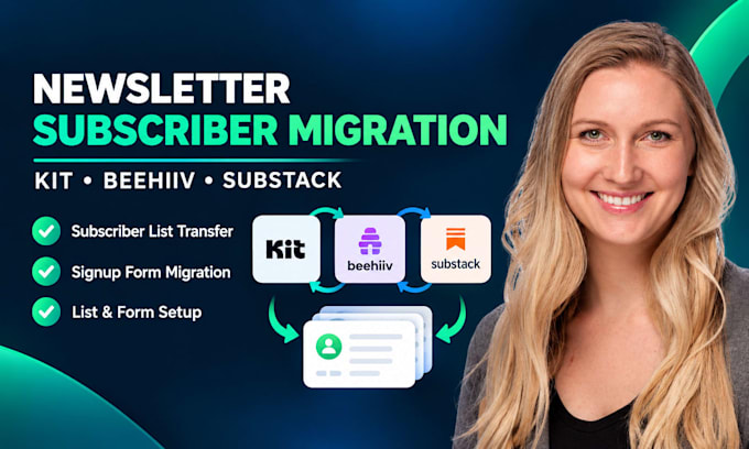 migrate newsletter subscribers between kit beehiiv and substack form