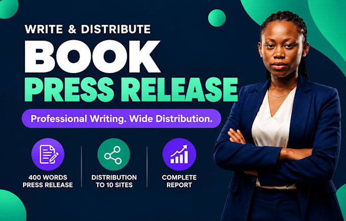 write, distribute book press release, press release distribution, book launch