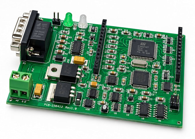 design custom sae j1939 can bus pcb heavy vehicle electronics can controller