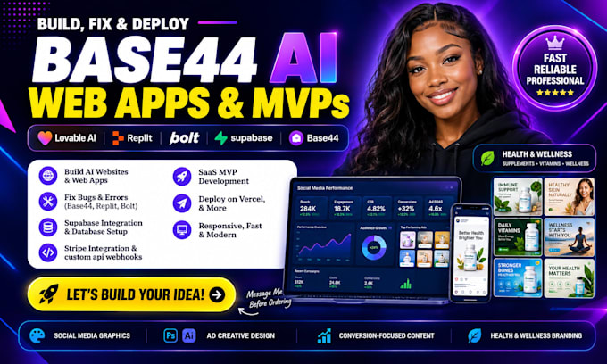 connect supabase database and custom schemas to base44 expert base44 deployment