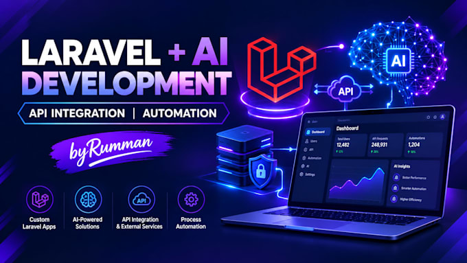 develop laravel web apps with ai integration