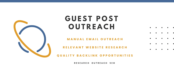 do guest posting and blogger outreach for SEO backlinks