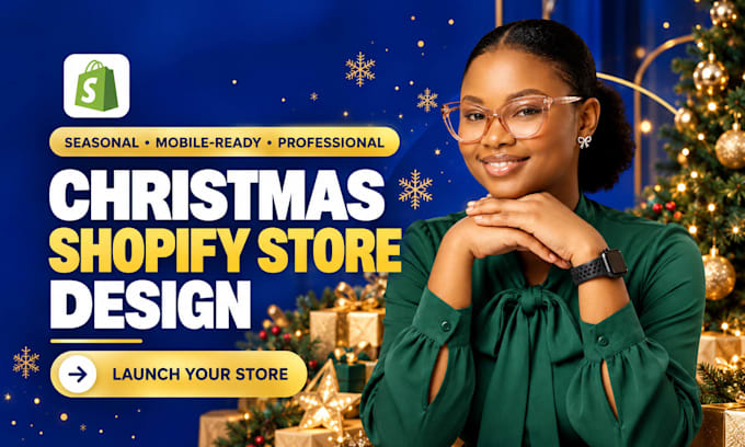 build a christmas shopify store for holiday sales