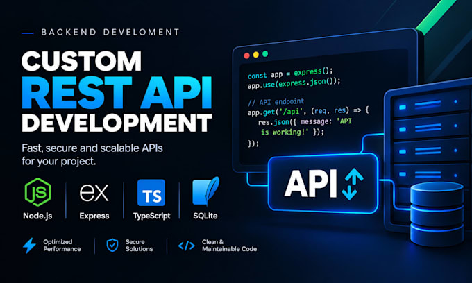 build rest apis using node js express and sqlite