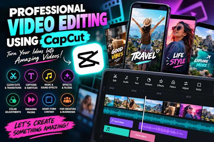 edit videos using capcut