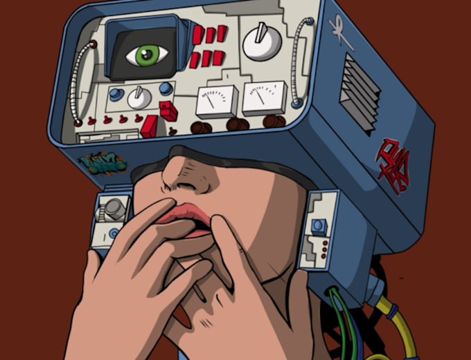 make digital art illustrations,character designs,concept art