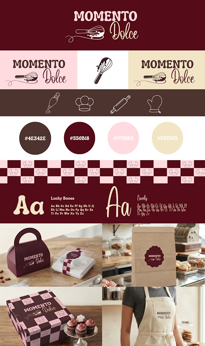 diseñaré la identidad visual para tu marca