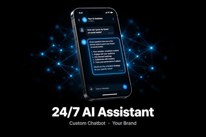 build ai chatbot mobile app, ai chatbot, ai website, ai agent by ai developer