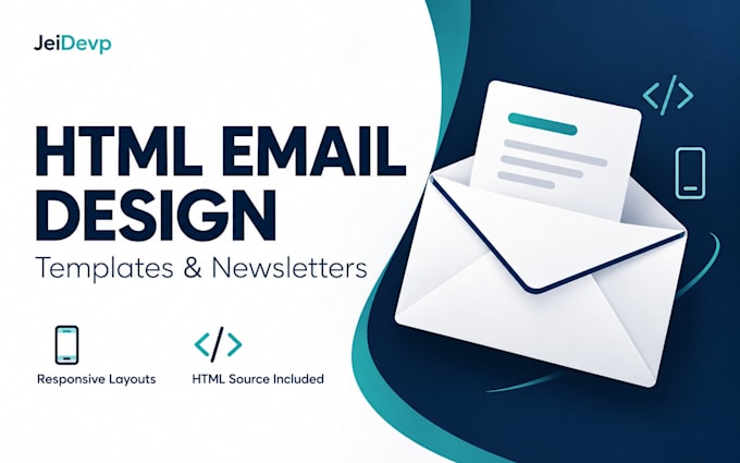 design responsive HTML email templates and newsletters