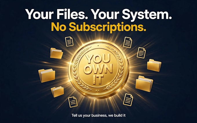 build a document management system that finds any file in seconds