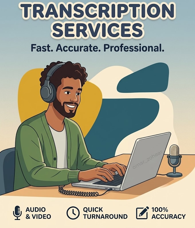 do accurate audio transcription and text editing
