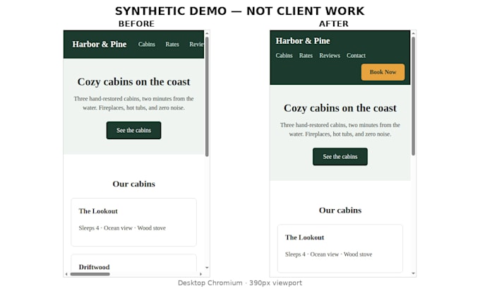fix a mobile layout bug in your CSS