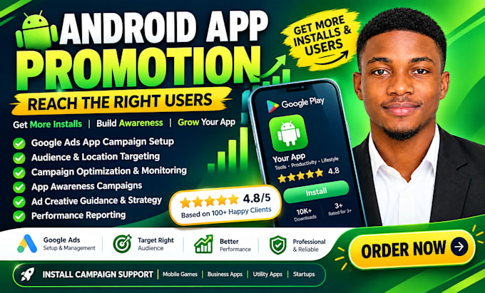 do app install campaign management, android app promotion, app install campaign