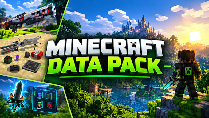 create a custom minecraft data pack for java