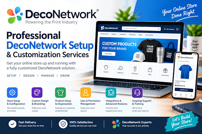 do deconetwork setup deconetwork store customization deconetwork API integration