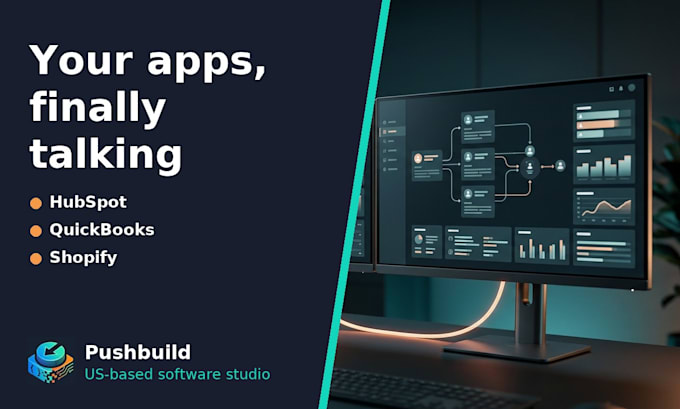 integrate your CRM, accounting and ecommerce apps through their apis
