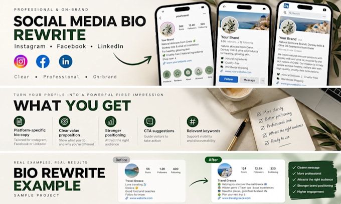 rewrite your social media bio