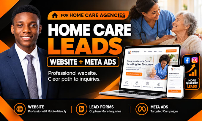 build a home care lead generation website