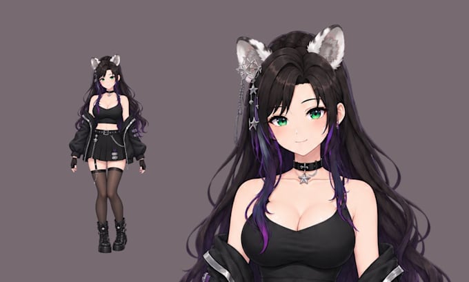 create vrchat avatar furry vr character 3d vrchat commission vrc