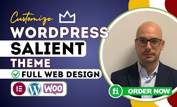 design salient wordpress theme customization, redesign salient, use salient divi