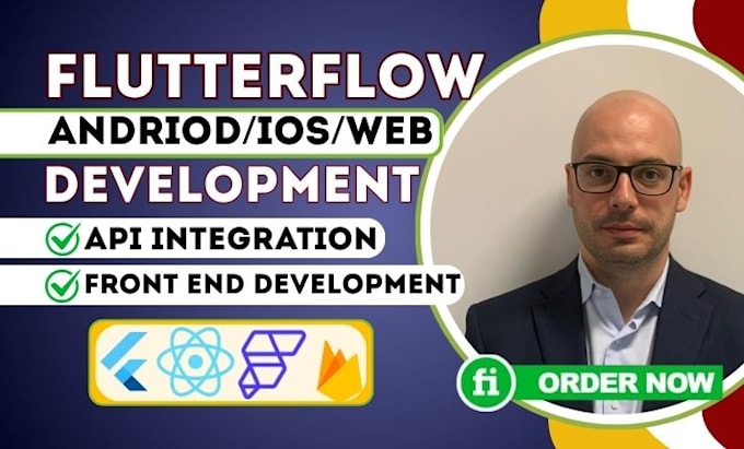build flutterflow mobile app, flutter developer, figma to flutter development