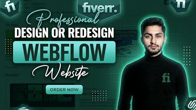 design or redesgn webflow website build webflow website development
