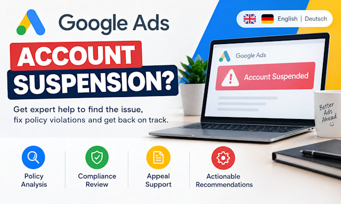 troubleshoot google ads suspension and policy violations