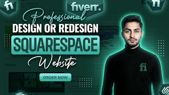 design or redesgn squarespace website build squarespace website development