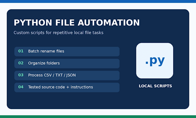 automate file tasks with python scripts