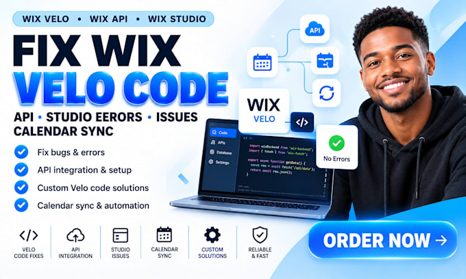 fix wix velo code brken wix API wix studio errors wix payment vormac wix issues