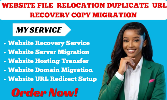 website file redesign relocation duplicate URL https recovery copy migrat