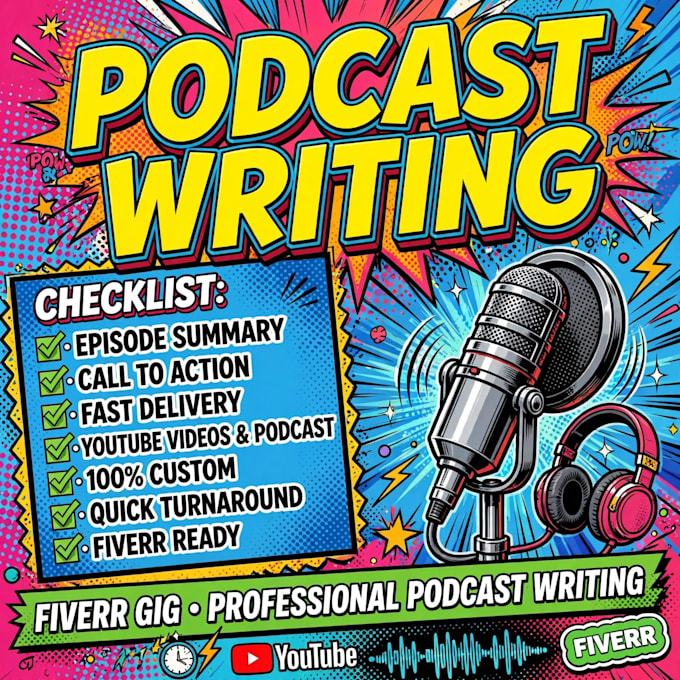 write your podcast content