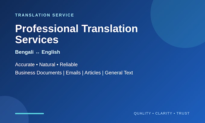 translate documents accurately and professionally