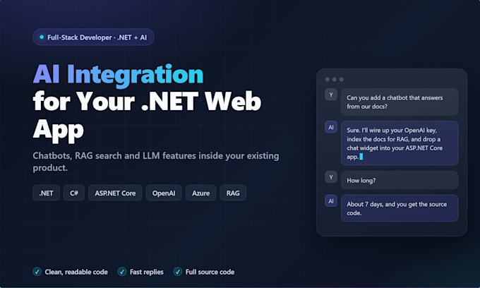add ai chat and openai features to your web app