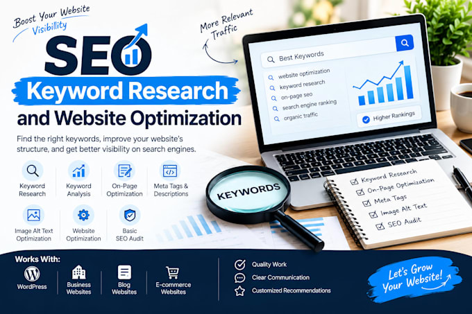 seo keyword research and website optimization