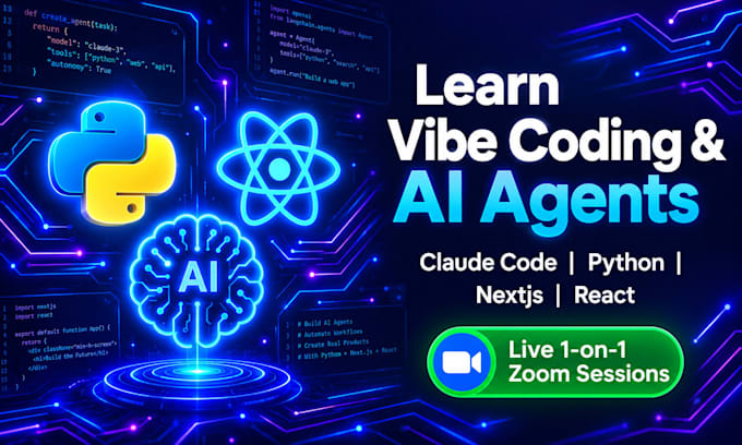 teach you vibe coding ai agents claude code python and nextjs