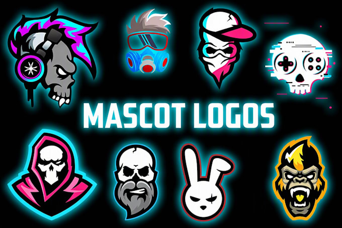 design a custom gaming and mascot logo