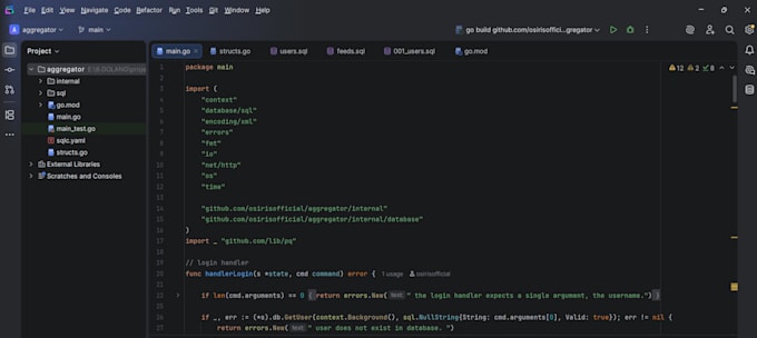 develop go microservices, rest apis, and grpc services