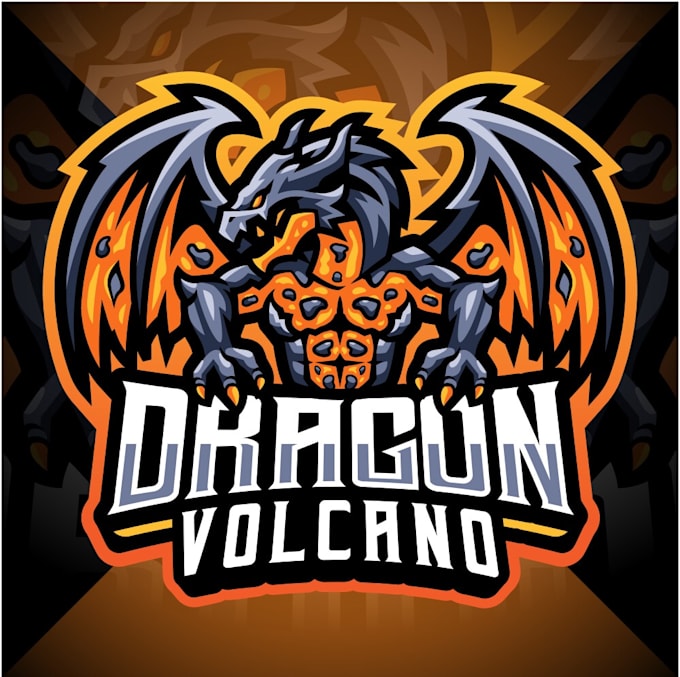 design creative beautiful dragon logo