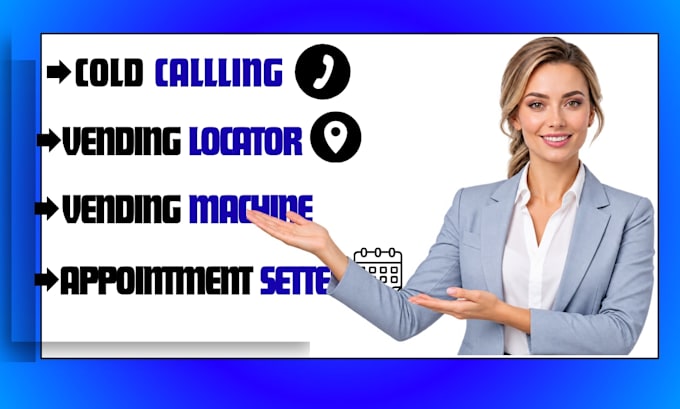 do vending machine cold calling and location lead generation