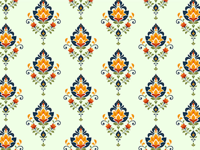 do unique and creative seamless vector patterns design