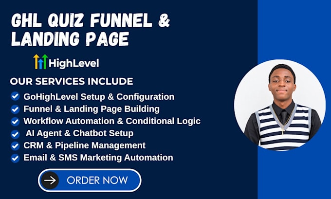 build gohighlevel quiz funnel with lead qualification and conditional routing