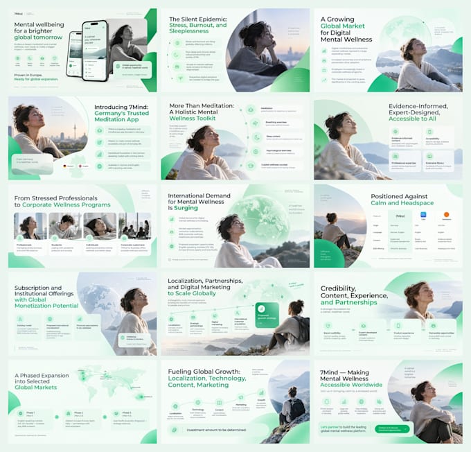 create a high quality presentation for your product