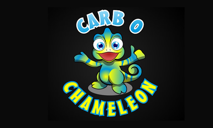 design mascot cookie food company logo