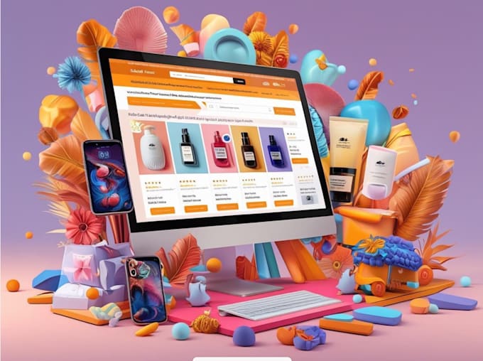 design a dropshipping website with product import automation