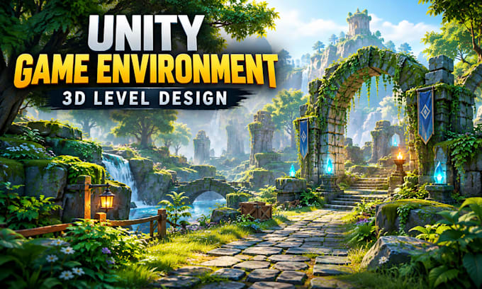 design your unity game environment, unity game levels, unity game, level design