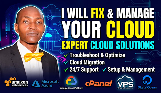 fix and manage your azure, aws, gcp, cloud expert solution