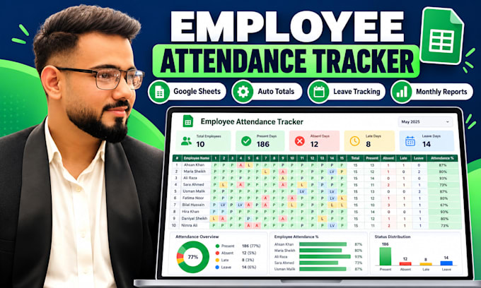 create an employee attendance tracker in google sheets