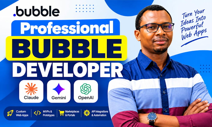 build bubble app develop bubble io bubble web app bubble mvp bubble saas for you
