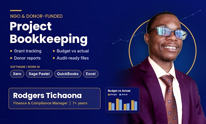 do nonprofit bookkeeping and donor grant reporting